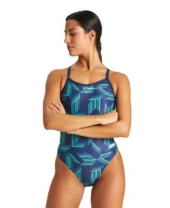 Arena Puzzled Challenge Back -Swim Gear Sales 004638 660 w puzzled challenge back one piece 001 o