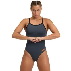 Arena Team Solid Light Drop Back -Swim Gear Sales 004767 530 women s team swimsuit light drop solid fl 001