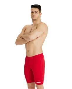 Arena Team Solid Jammer -Swim Gear Sales 004771 450 men s team swim jammer solid f 001 o