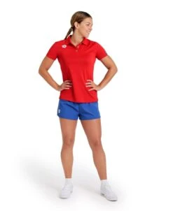 Arena Women's Team Polo -Swim Gear Sales 004894 400 womens team poloshirt solid 003 o