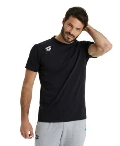 Arena Team Solid Panel Cotton T-Shirt -Swim Gear Sales 004899 500 team t shirt panel 001 o 3 1 1