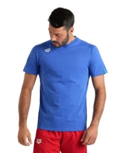 Arena Team Solid Panel Cotton T-Shirt -Swim Gear Sales 004899 800 team t shirt panel 001 o 3 1 1