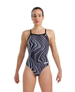 Arena Marbled Light Drop Back 14 Arena Marbled Light Drop Back -Swim Gear Sales 005563 550 women s swimsuit lightdrop back marbled 001 o