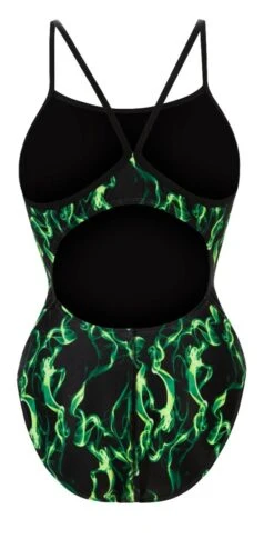 Dolfin Women's Print V-Back One Piece 22 Dolfin Women's Print V-Back One Piece -Swim Gear Sales 0100 b23d back