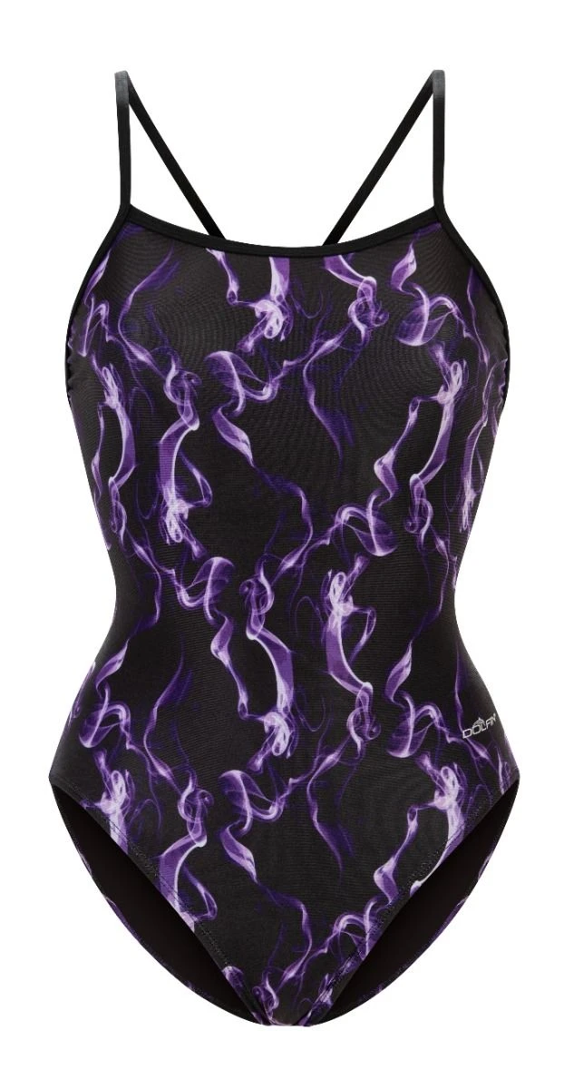 Dolfin Women's Print V-Back One Piece 13 Dolfin Women's Print V-Back One Piece - Image 11