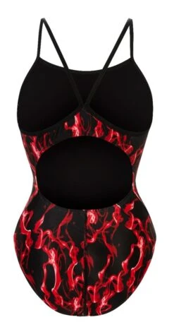 Dolfin Women's Print V-Back One Piece 31 Dolfin Women's Print V-Back One Piece -Swim Gear Sales 0100 b33d back