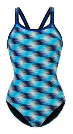 Dolfin Women's Print DBX Back One Piece -Swim Gear Sales 0231 b45d front2 4