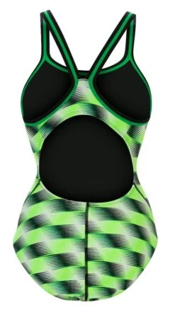 Dolfin Women's Print DBX Back One Piece -Swim Gear Sales 0231 b56d back 5