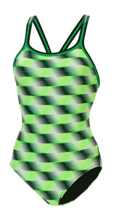 Dolfin Women's Print DBX Back One Piece -Swim Gear Sales 0231 b56d front 5