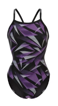 Dolfin Women's Print V2 Back One Piece 21 Dolfin Women's Print V2 Back One Piece -Swim Gear Sales 0531 a34d front2
