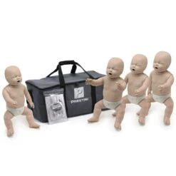 Prestan Infant Manikins 4-pack With CPR Monitor