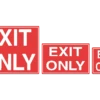 Exit Only Sign -Swim Gear Sales 18122