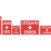 Lifeguard Station Sign -Swim Gear Sales 18127