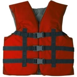 RISE Youth Rip Stop Life Vest -Swim Gear Sales 3007rs red front 1 1
