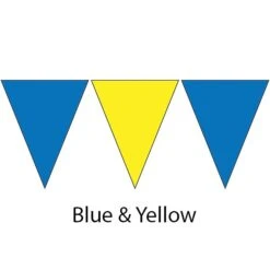 Kiefer Plastic Flags - 100 Ft. (Pair) 14 Kiefer Plastic Flags - 100 Ft. (Pair) -Swim Gear Sales 600120 blu ylw 2