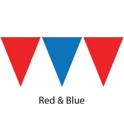 Kiefer Plastic Flags - 100 Ft. (Pair) 17 Kiefer Plastic Flags - 100 Ft. (Pair) -Swim Gear Sales 600120 red blu 2