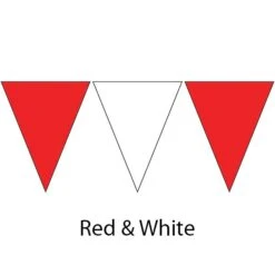 Plastic Backstroke Flags - 45 Ft. (Pair) -Swim Gear Sales 600120 red wht