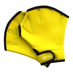Kiefer Neoprene Aqua Gloves -Swim Gear Sales 650490 aqua gloves yellow large 1