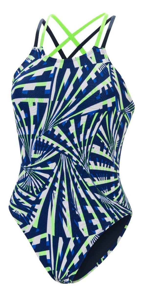 Dolfin Women's Print Atomic Double X Back 3 Dolfin Women's Print Atomic Double X Back