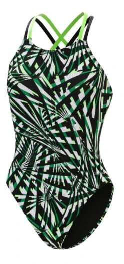 Dolfin Women's Print Atomic Double X Back 27 Dolfin Women's Print Atomic Double X Back -Swim Gear Sales 6a00 b58d front