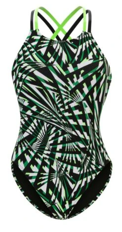 Dolfin Women's Print Atomic Double X Back 28 Dolfin Women's Print Atomic Double X Back -Swim Gear Sales 6a00 b58d front2