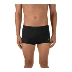 Speedo Male Polymesh Training Swimsuit 7 Speedo Male Polymesh Training Swimsuit -Swim Gear Sales 705896 black front