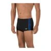 Speedo Solid Poly Mesh Square Leg 2 Speedo Solid Poly Mesh Square Leg -Swim Gear Sales 705970 black blue front