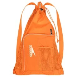 Speedo Deluxe Ventilator Mesh Bag 19 Speedo Deluxe Ventilator Mesh Bag -Swim Gear Sales 7520118 bright marigold 1 1