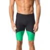 Speedo Spark Splice Jammer 1 Speedo Spark Splice Jammer -Swim Gear Sales 7705914 0009 black green front