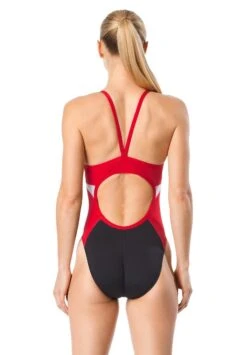 Speedo Spark Splice Flyback Swimsuit -Swim Gear Sales 7719914 972 bk