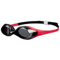 Arena Spider Jr. Goggle 17 Arena Spider Jr. Goggle -Swim Gear Sales 92338 red smoke black side