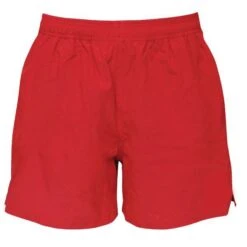 Kiefer 4-Way Unisex Deck Short Solid -Swim Gear Sales 939200 red new edit
