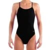 Dolfin Team Solid V2 Back -Swim Gear Sales 9615l black front1