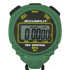 Accusplit Pro Survivor A601X Stopwatch -Swim Gear Sales a601x front green 3