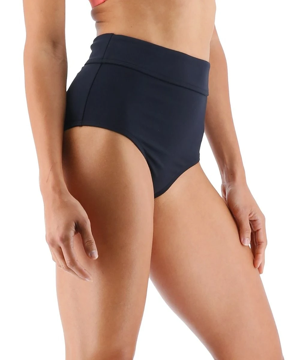 TYR Leila Solid High Waist Bottom 8 TYR Leila Solid High Waist Bottom - Image 6