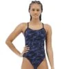 TYR Midnight Camo Cutoutfit -Swim Gear Sales cmcm7an