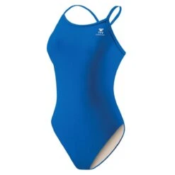 TYR Durafast Solid Diamondfit Swimsuit -Swim Gear Sales ddrf7 royal