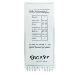 Kiefer Diving Judges Score Card -Swim Gear Sales dsc 5840