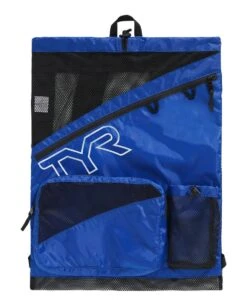 TYR Elite Mesh Backpack -Swim Gear Sales lbmshelt royal