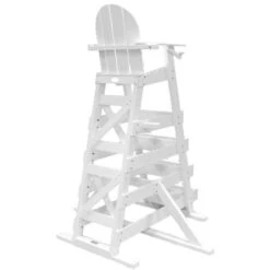 517 Lifeguard Chair -Swim Gear Sales lg517 white backr