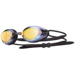TYR Black Hawk Racing Mirrored Goggles -Swim Gear Sales lgbhm gold rainbow 1