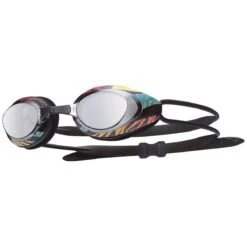 TYR Black Hawk Racing Mirrored Goggles -Swim Gear Sales lgbhm smoke multi 1