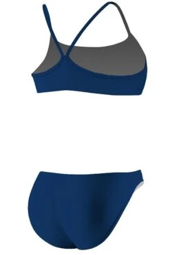 RISE Solid Poly Workout Bikini -Swim Gear Sales lgs26 navy back