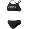 RISE Staff Poly V-Back Bikini 1 RISE Staff Poly V-Back Bikini -Swim Gear Sales lgs26st blk
