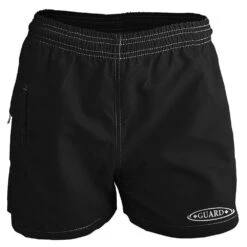RISE Guard Female Flex Waterpark Board Short -Swim Gear Sales lgs29gu front black1 2 8