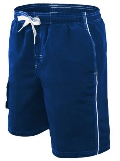 RISE Solid Male Flex Short -Swim Gear Sales lgs30s front navy