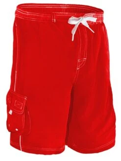 RISE Staff Boardshort -Swim Gear Sales lgs30st side red