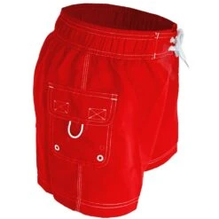 RISE Solid Female Flex Short -Swim Gear Sales lgs33s red right