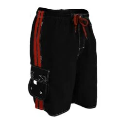 RISE Solid Splice Board Short 9 RISE Solid Splice Board Short -Swim Gear Sales lgs45 front black