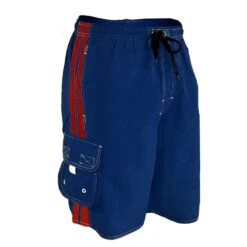 RISE Solid Splice Board Short 8 RISE Solid Splice Board Short -Swim Gear Sales lgs45 front navy